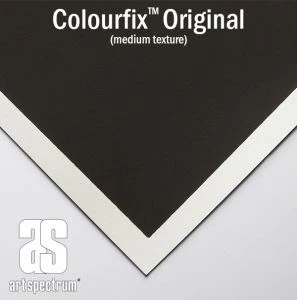 Art Spectrum Colourfix Original Paper 340gsm Deep Black Sheet - Image 2