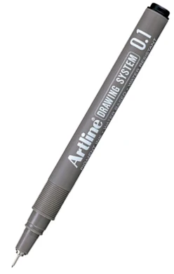 Artline Drawing System Pen Black - Image 12