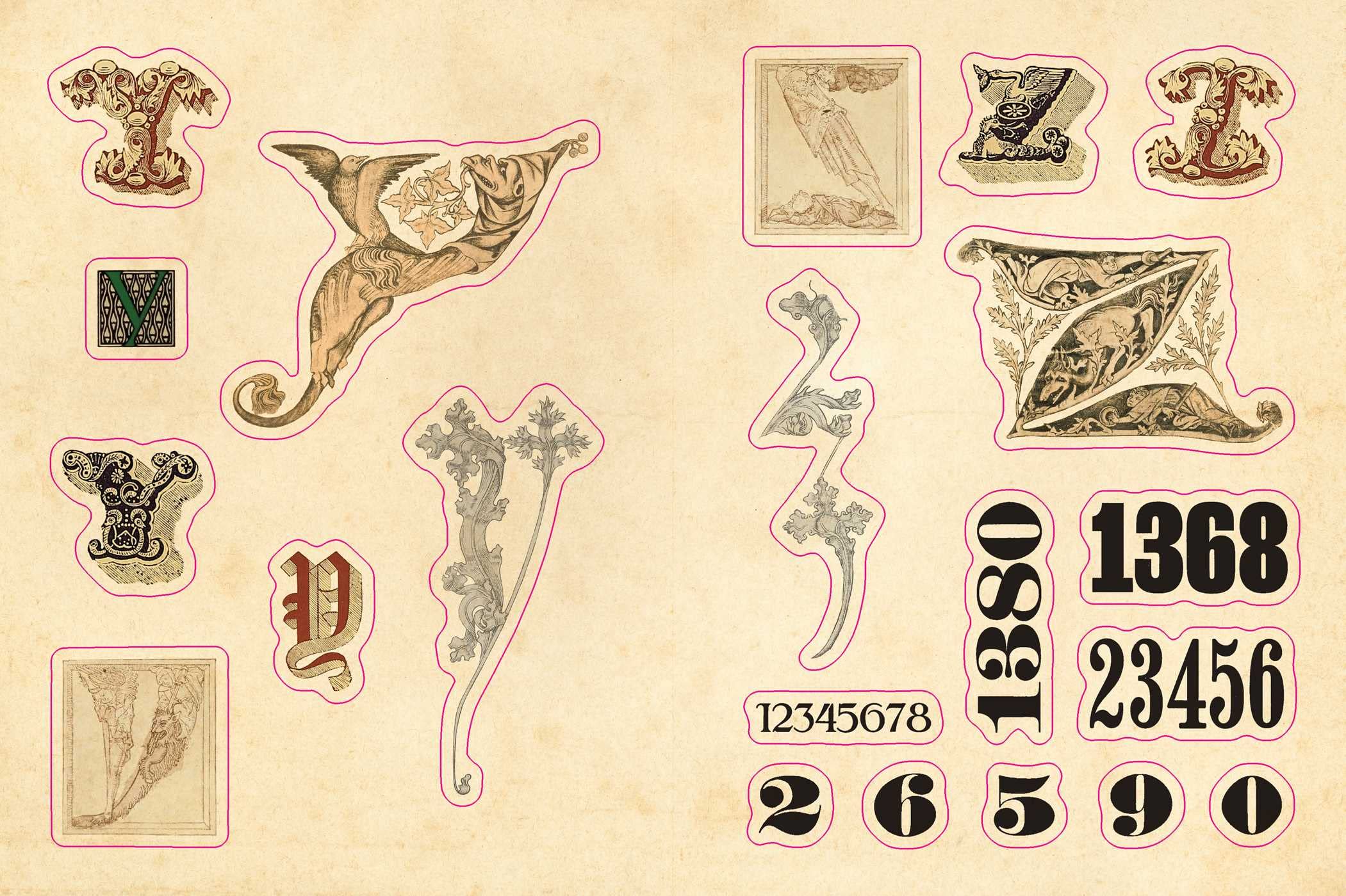 CABINET OF CURIOSITIES :OVER 1,000 CURATED STICKER - Image 5