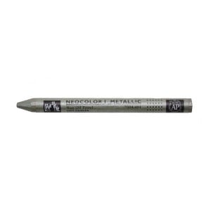 CARAN D'ACHE NEOCOLOR I WAX CRAYON 401 METALLIC ASH GREY - Image 2