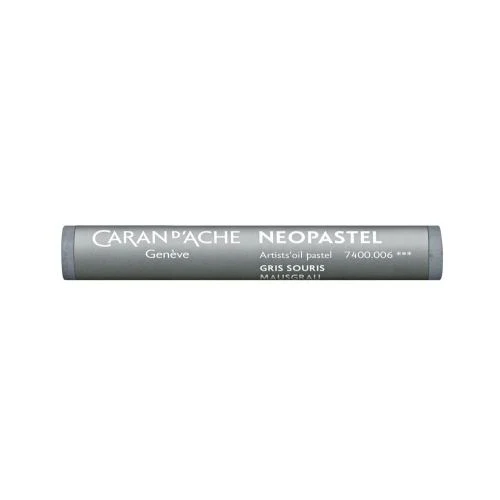 CARAN D'ACHE NEOPASTEL OIL PASTEL 006 MOUSE GREY - Image 2