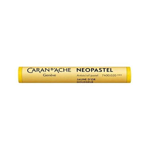 CARAN D'ACHE NEOPASTEL OIL PASTEL 020 GOLDEN YELLOW - Image 2