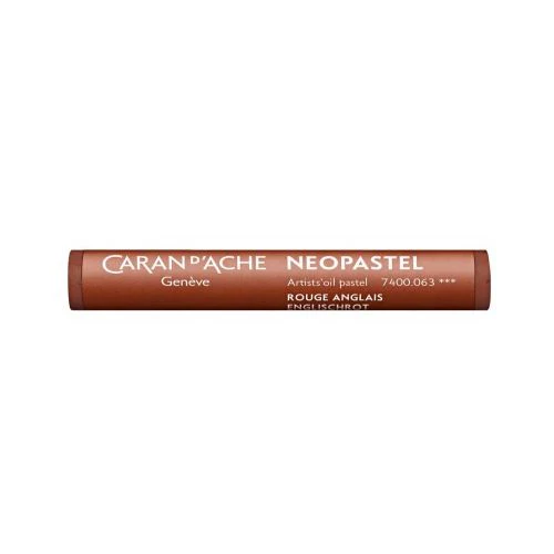 CARAN D'ACHE NEOPASTEL OIL PASTEL 063 ENGLISH RED - Image 2
