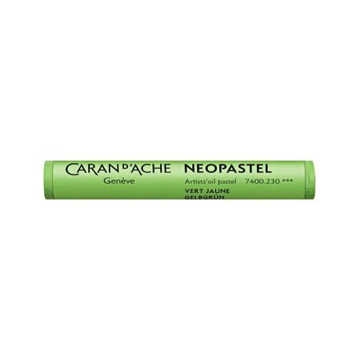 CARAN D'ACHE NEOPASTEL OIL PASTEL 230 YELLOW GREEN - Image 2