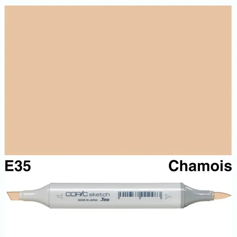 COPIC SKETCH MARKER E35 CHAMOIS