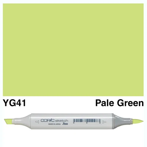COPIC SKETCH MARKER YG41 PALE COBALT GREEN