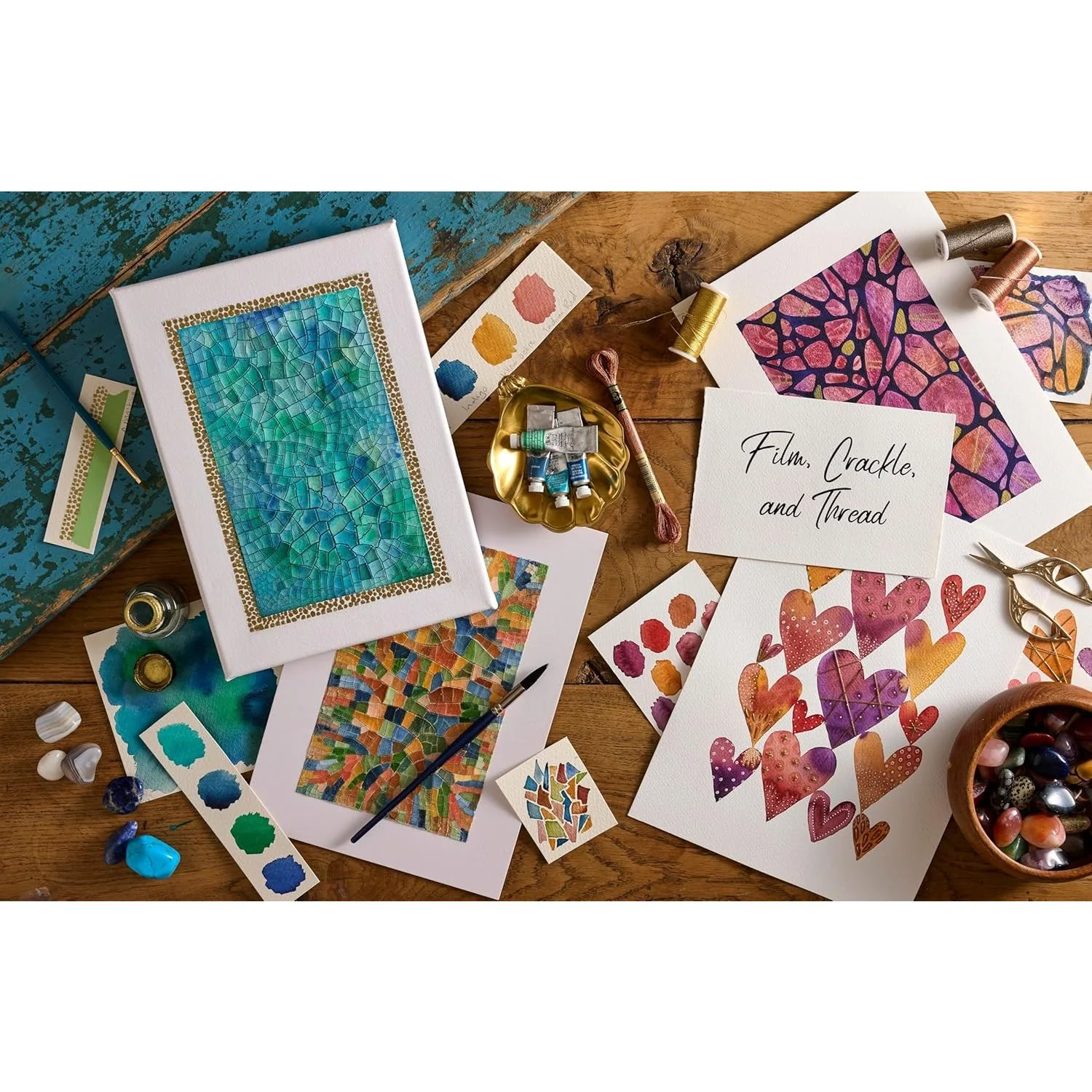 CREATIVE ABSTRACT MIXED MEDIA - Image 3