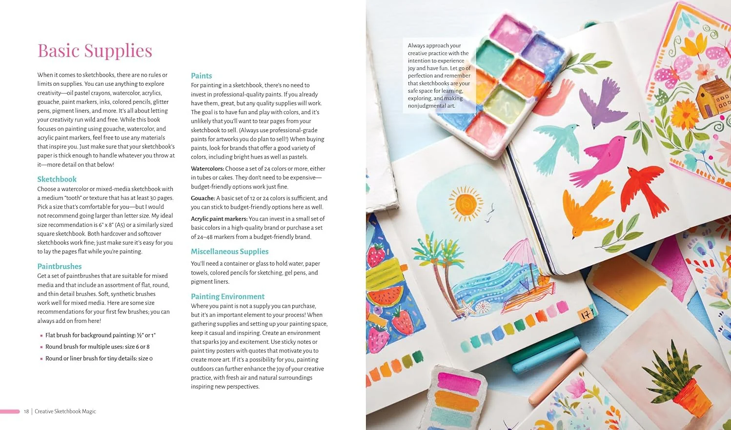 CREATIVE SKETCHBOOK MAGIC 30 EASY LESSONS - Image 3