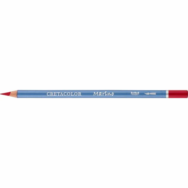 CRETACOLOR MARINO WATERCOLOUR PENCIL 116 CARMINE EXTRA FINE - Image 2