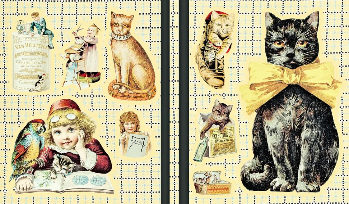 CYNTHIA HARTS VICTORIANA CATS STICKER BOOK - Image 4