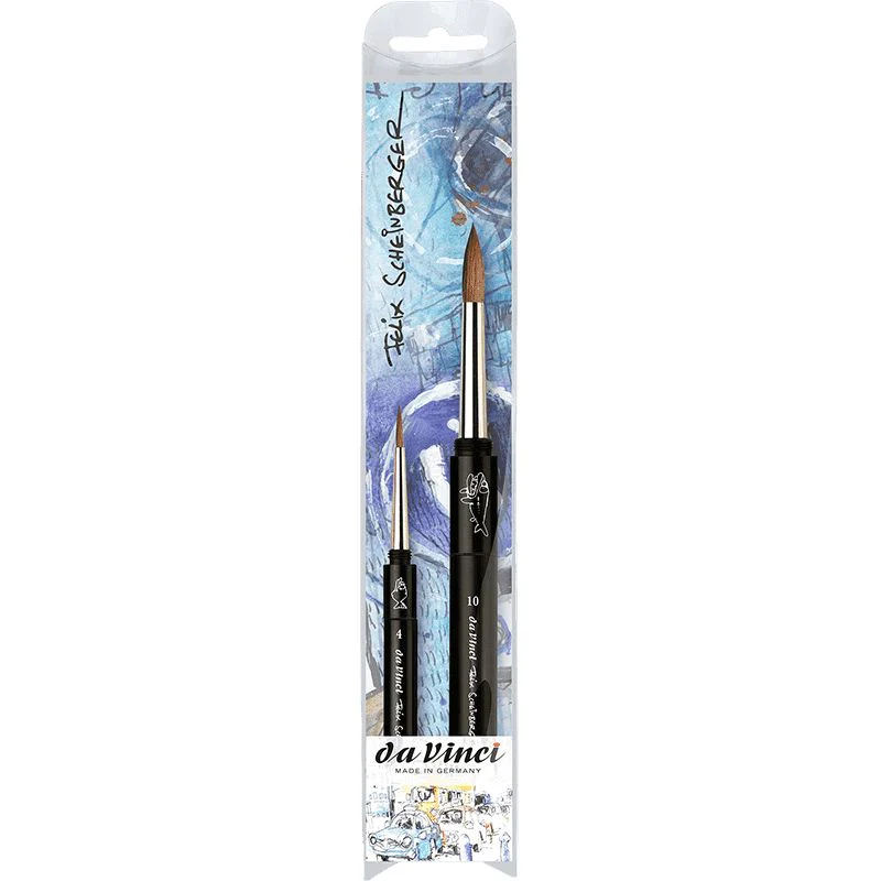 DA VINCI COLINEO TRAVEL BRUSH FELIX SCHEINBERGER SET