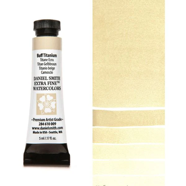 Daniel Smith Watercolour Paint Buff Titanium - Image 2