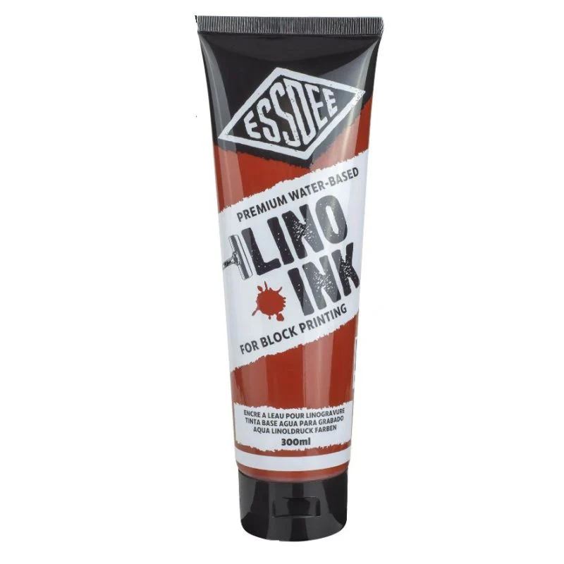ESSDEE PREMIUM LINO PRINTING INK BURNT SIENNA - Image 2