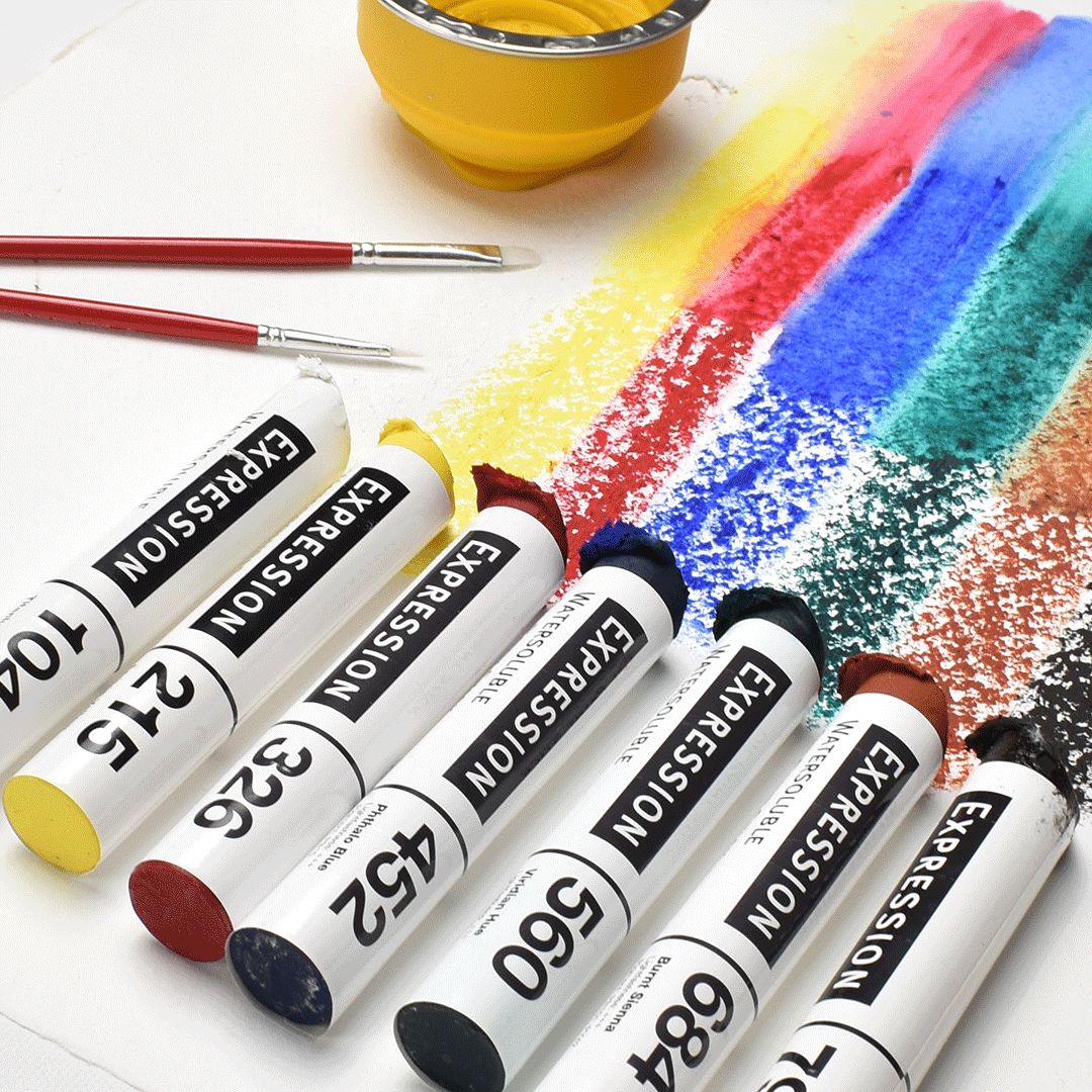 Expression Water Soluble Oil Paint Stick Cadmium Red Hue - Image 2