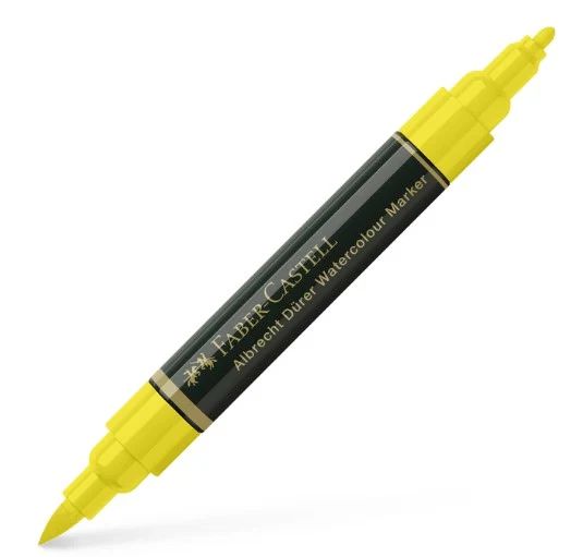 FABER CASTELL ALBRECHT DURER WATERCOLOUR MARKER CADMIUM YELLOW - Image 2