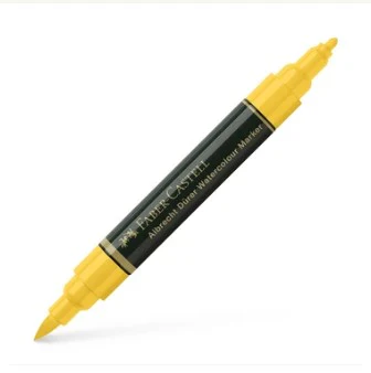 FABER CASTELL ALBRECHT DURER WATERCOLOUR MARKER DARK CHROME YELLOW - Image 2