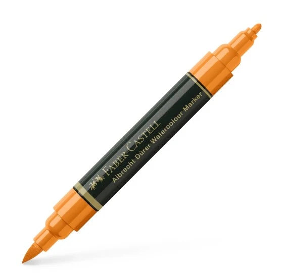 FABER CASTELL ALBRECHT DURER WATERCOLOUR MARKER ORANGE GLAZE - Image 2