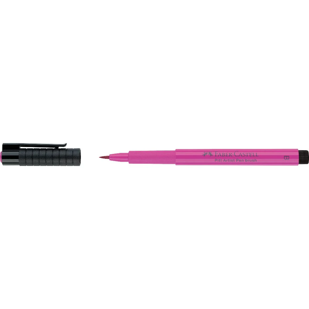 FABER CASTELL PITT ARTIST BRUSH TIP PEN MIDDLE PURPLE PINK - Image 2