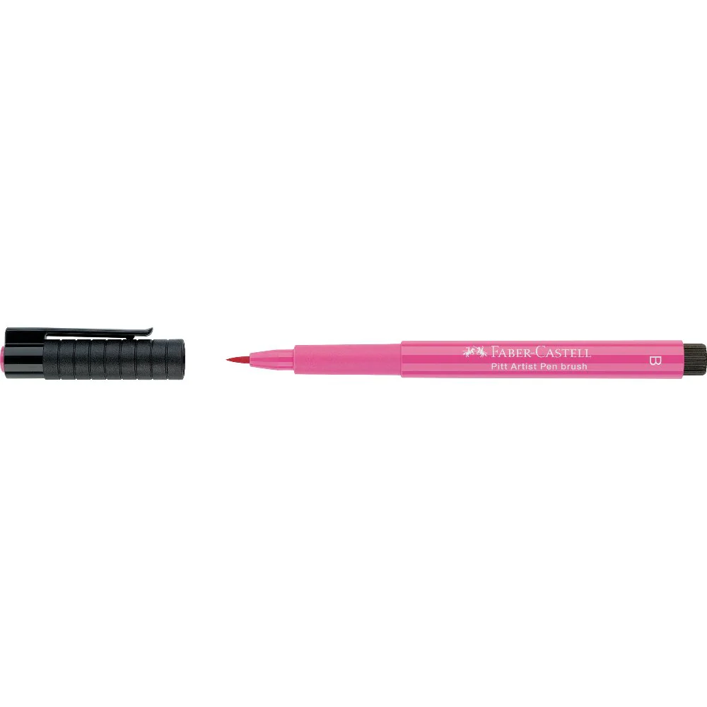 FABER CASTELL PITT ARTIST BRUSH TIP PEN PINK MADDER LAKE - Image 2
