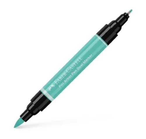 FABER CASTELL PITT ARTIST DUAL ENDED PEN PHTHALO GREEN