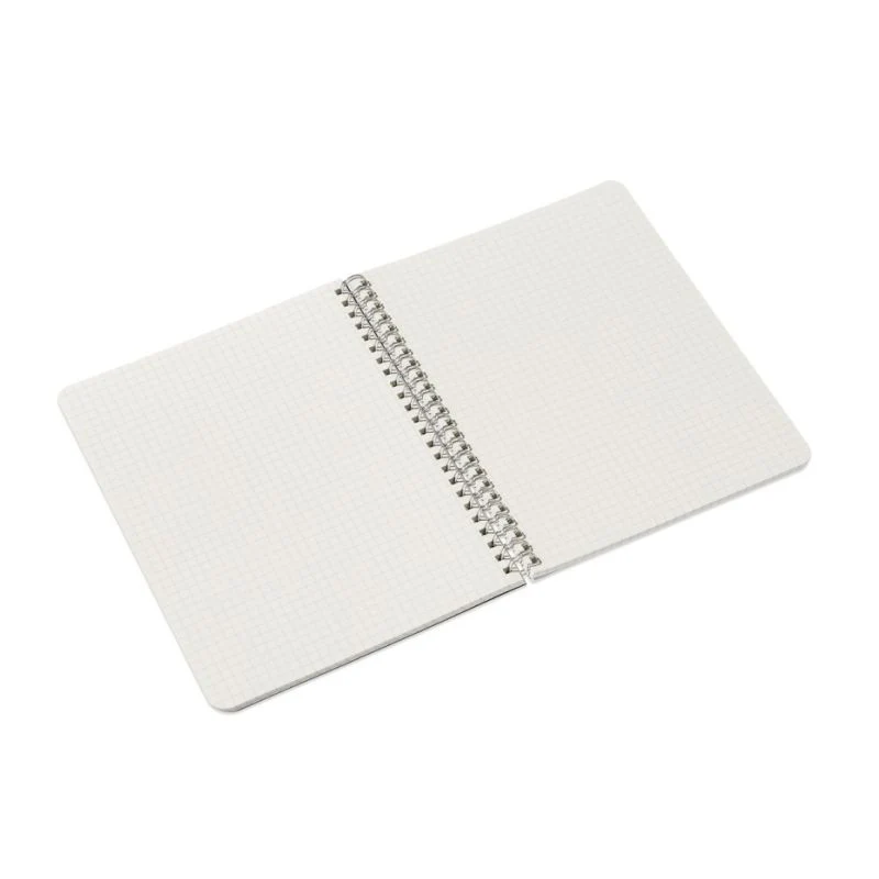Fabriano Ecoqua Spiral Notebook Raspberry Grid - Image 4