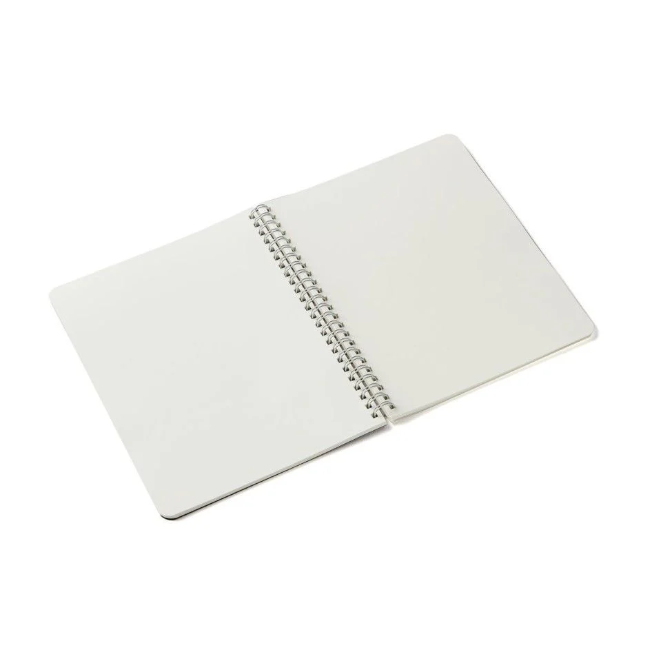 Fabriano Ecoqua Spiral Notebook Raspberry Plain - Image 4