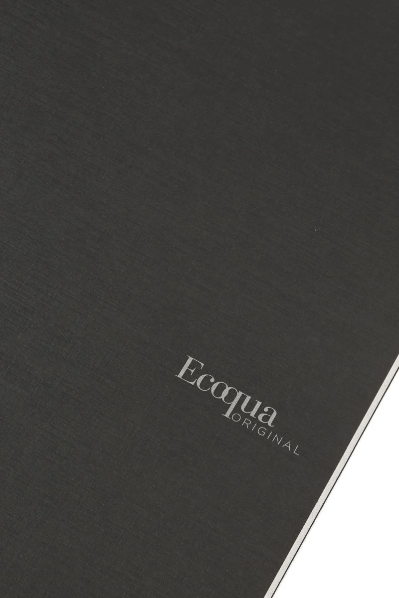 Fabriano Ecoqua Stapled Notebook Black Plain - Image 3