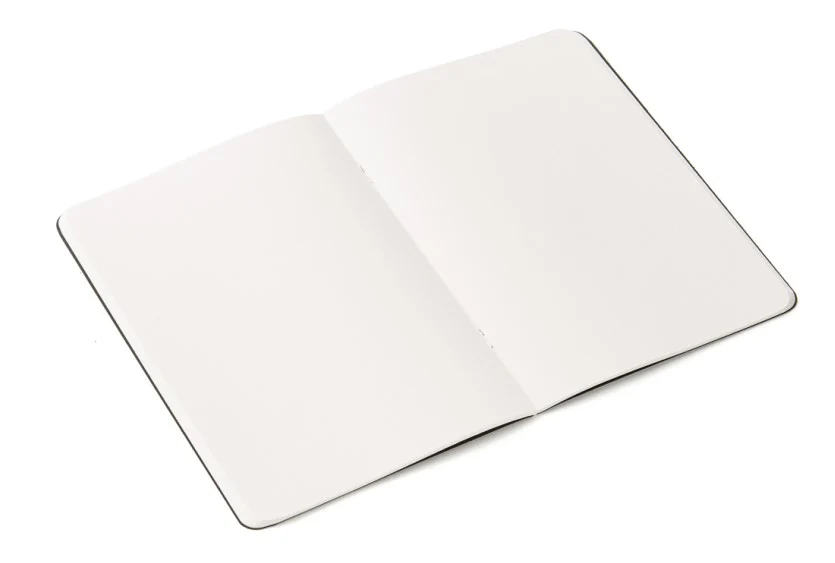 Fabriano Ecoqua Stapled Notebook Black Plain - Image 4