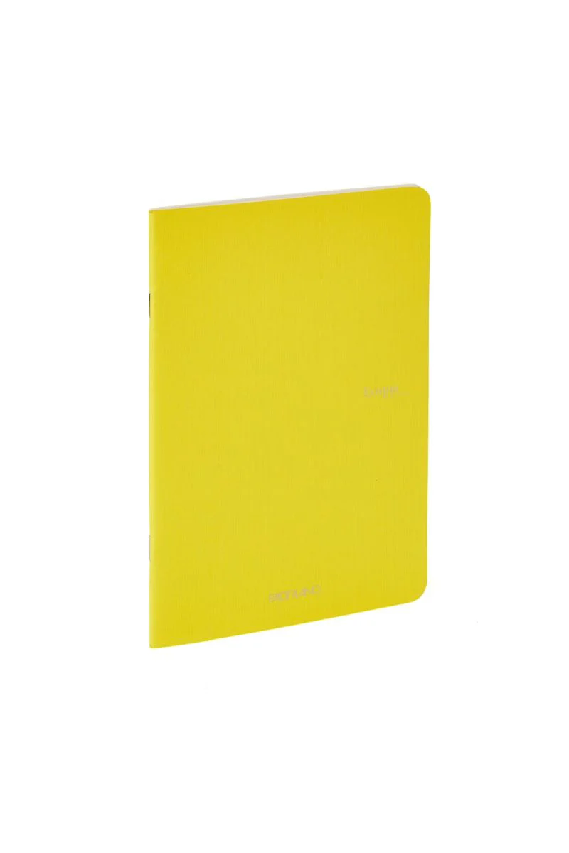 Fabriano Ecoqua Stapled Notebook Lemon Lined - Image 3