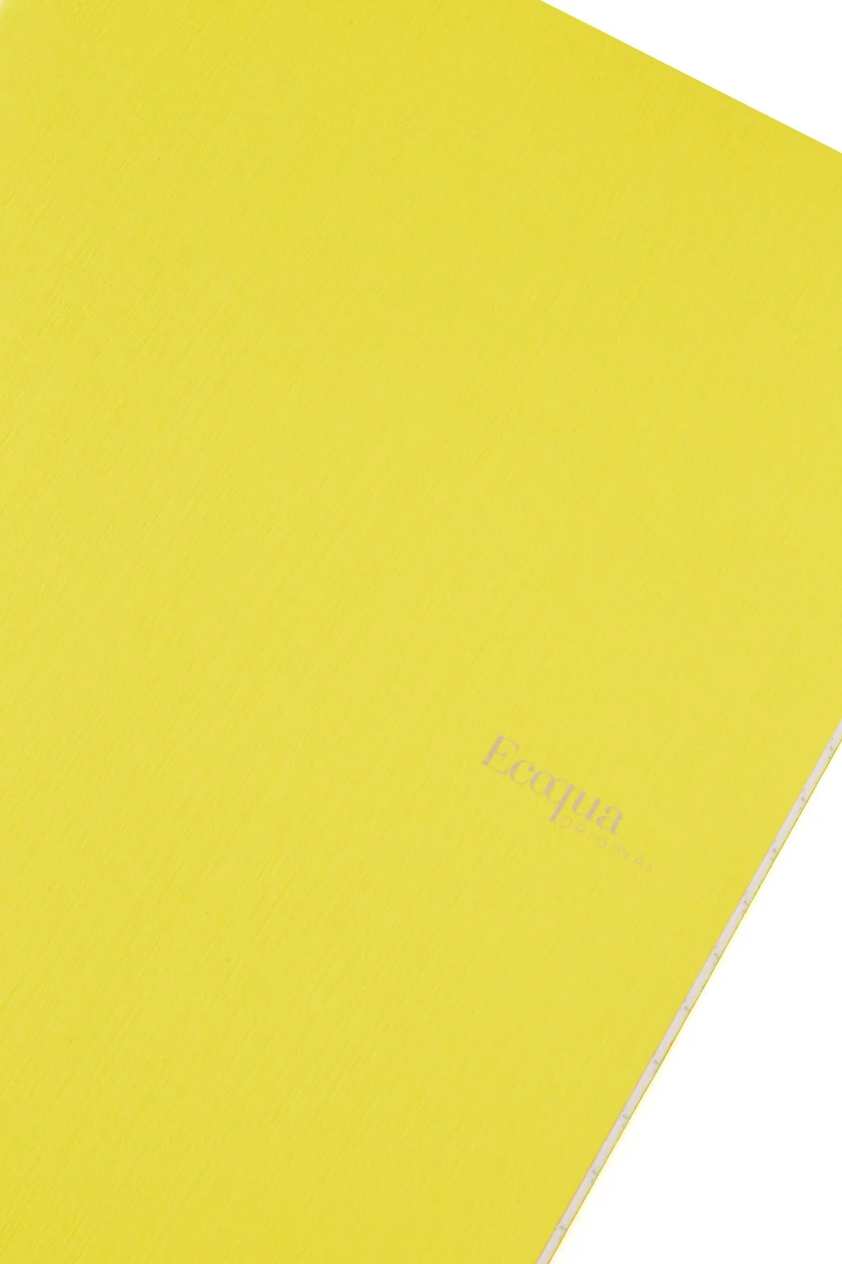 Fabriano Ecoqua Stapled Notebook Lemon Lined - Image 4