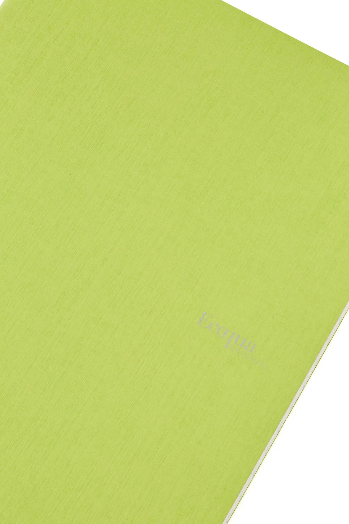 Fabriano Ecoqua Stapled Notebook Lime Lined - Image 4