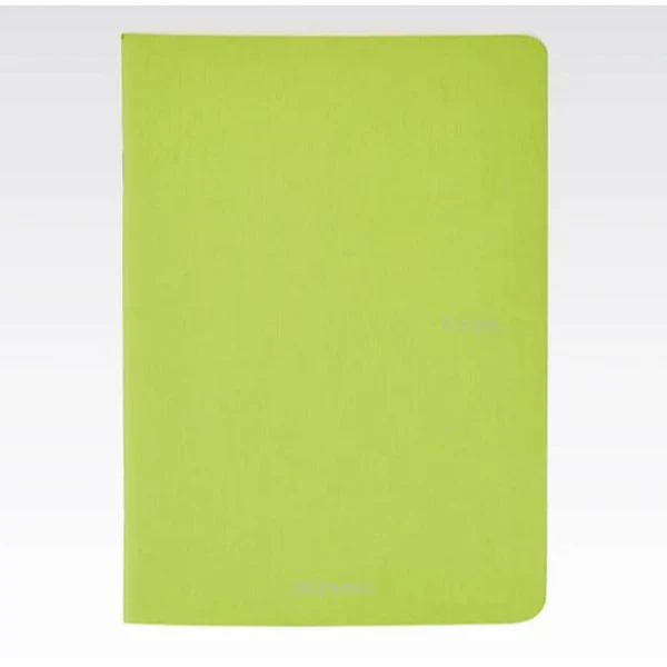 Fabriano Ecoqua Stapled Notebook Lime Plain - Image 2