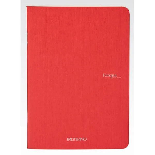 Fabriano Ecoqua Stapled Notebook Raspberry Lined - Image 2