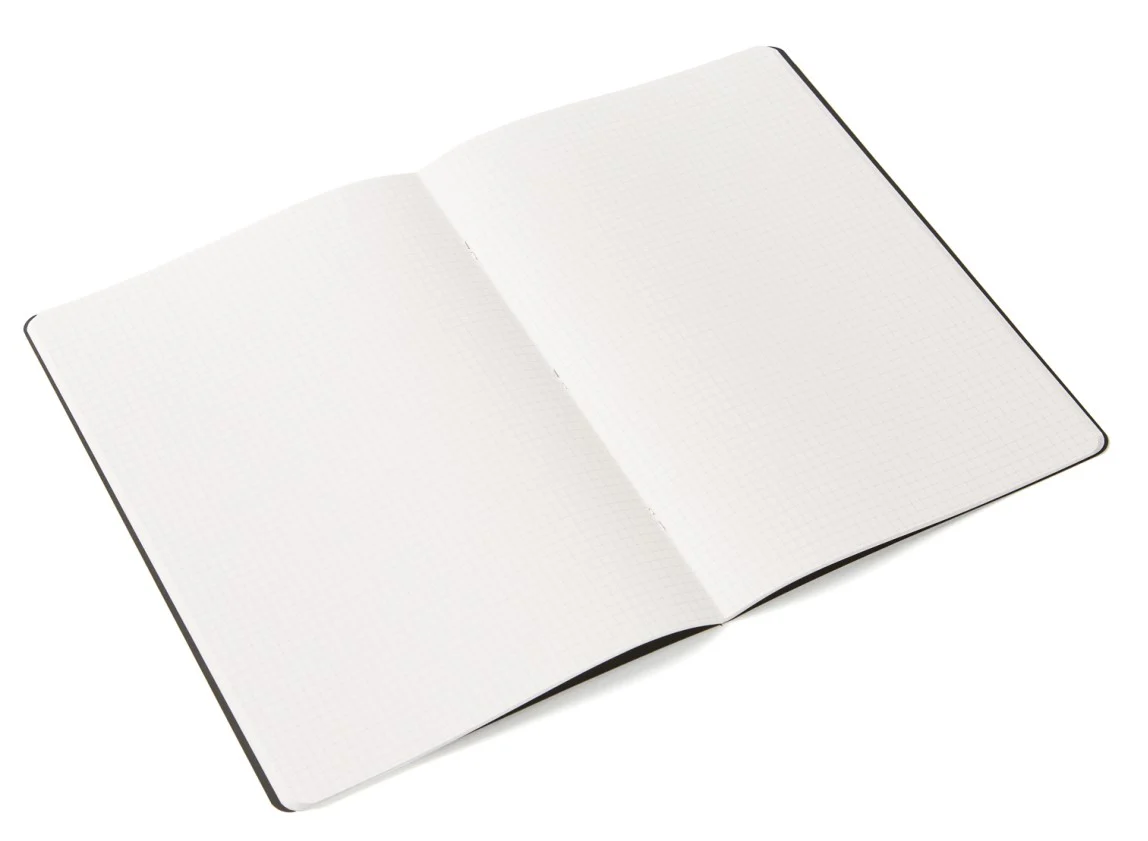 Fabriano Ecoqua Stapled Notebook Turquoise Grid - Image 4