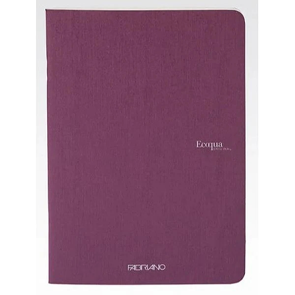 Fabriano Ecoqua Stapled Notebook Wine Lined - Image 2