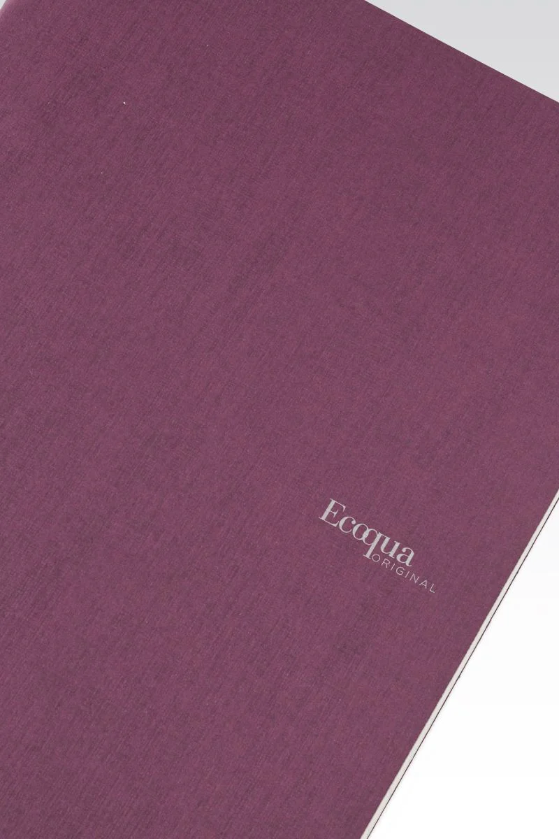 Fabriano Ecoqua Stapled Notebook Wine Lined - Image 3