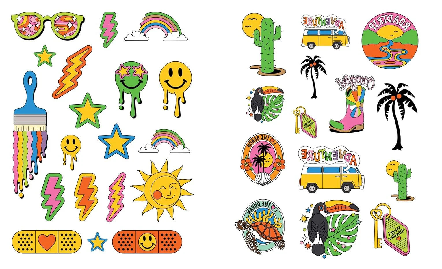 FEEL GOOD INK 70 TEMPORARY TATTOOS - Image 3
