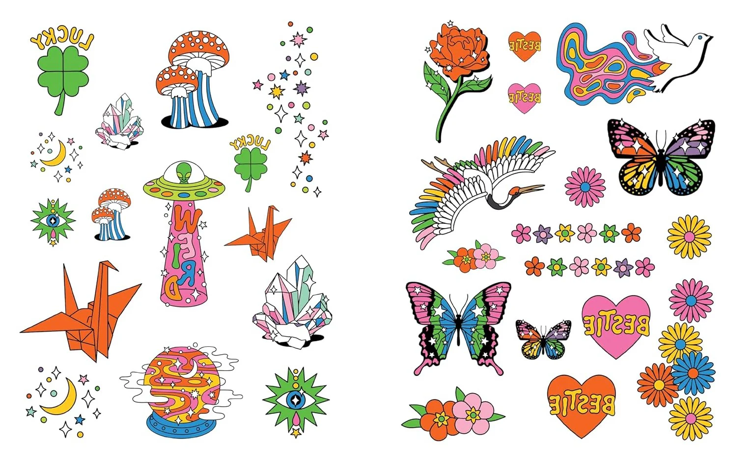 FEEL GOOD INK 70 TEMPORARY TATTOOS - Image 4