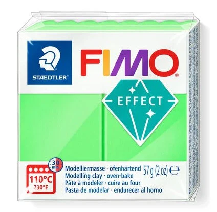 Fimo Effect Modelling Clay Neon Green - Image 2