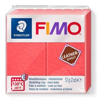 Fimo Leather Effect Modelling Clay Watermelon - Image 2