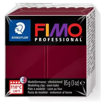 Fimo Professional Modelling Clay Bordeaux - Image 2