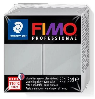 Fimo Professional Modelling Clay Dolphin Grey - Image 2