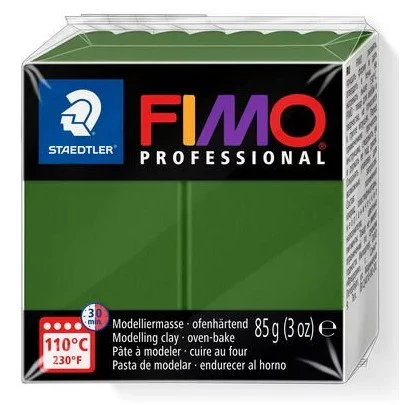 Fimo Professional Modelling Clay Leaf Green - Image 2