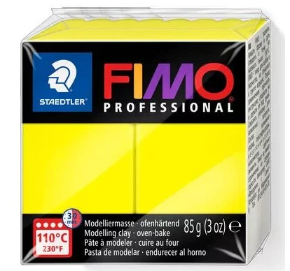 Fimo Professional Modelling Clay Lemon - Image 2