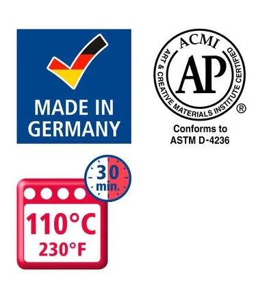 Fimo Professional Modelling Clay True Red - Image 3