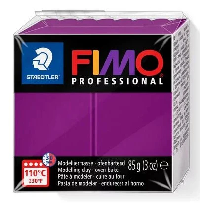 Fimo Professional Modelling Clay Violet - Image 2