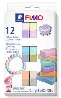 Fimo Soft Block Modelling Clay Basic Set 12 - Image 5