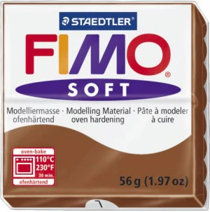 Fimo Soft Block Modelling Clay Caramel - Image 2