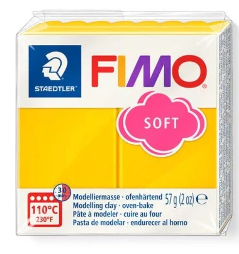 Fimo Soft Block Modelling Clay Sunflower - Image 2