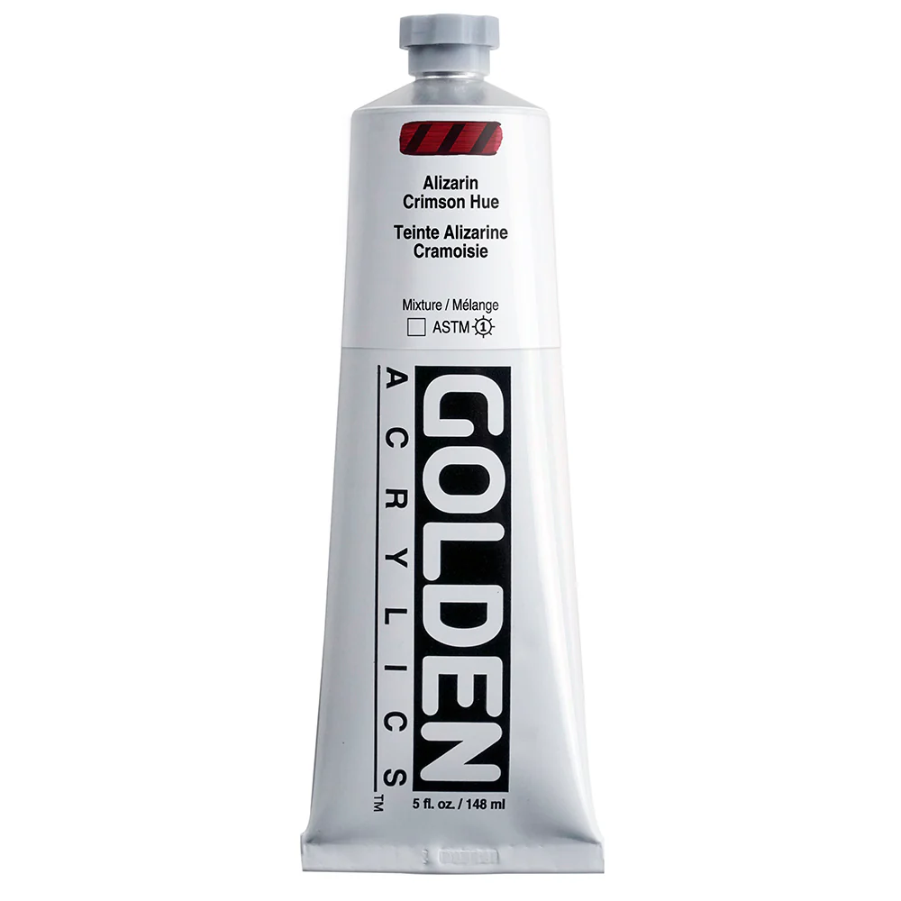Golden Heavy Body Acrylic Paint Alizarin Crimson Hue - Image 4